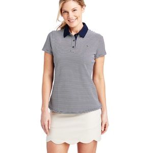 Vineyard Vines Women’s Short-Sleeve Pique Polo